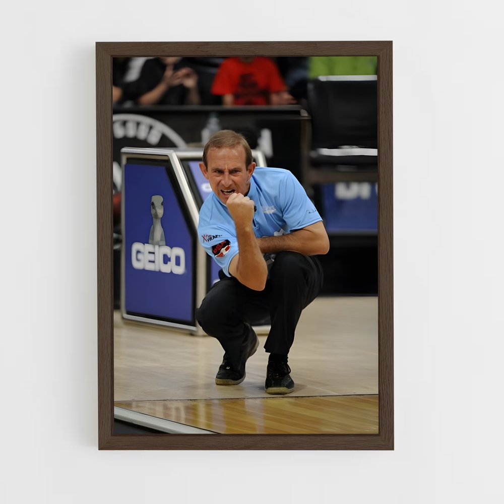Poster Le Dunk de Norm – affiche Bowling (vue 5)